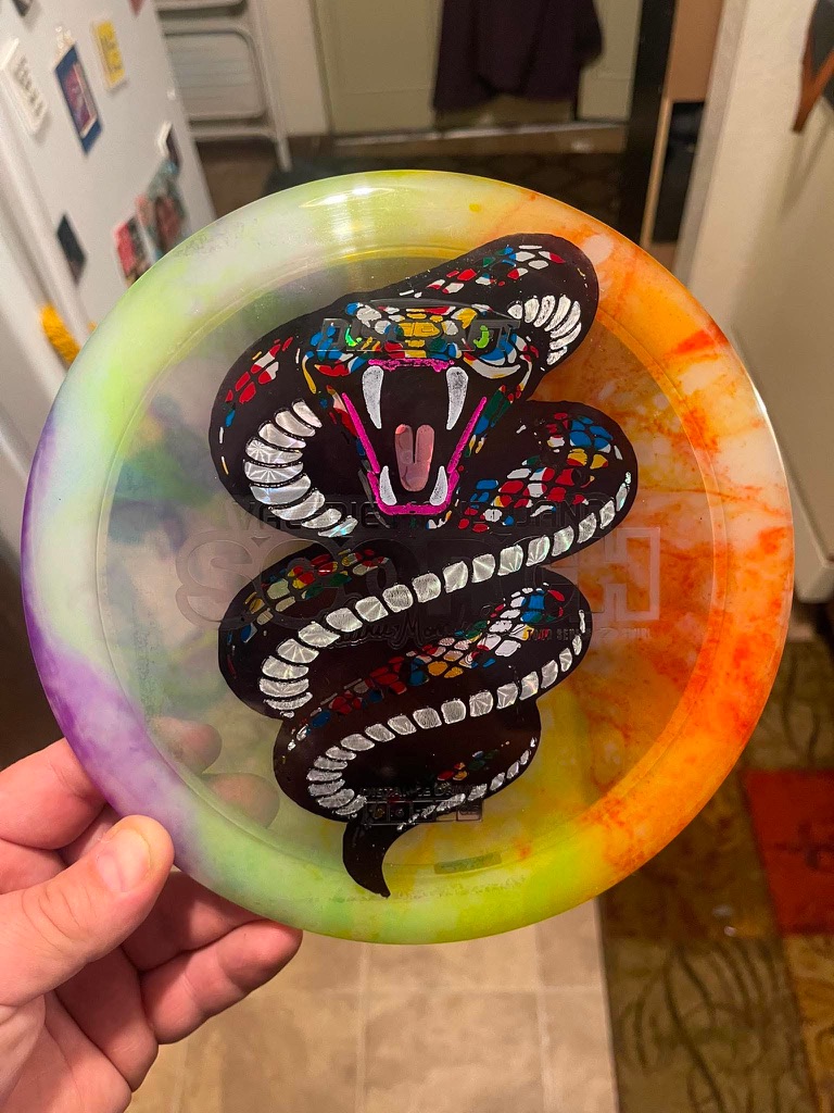 Custom disc work sample 6