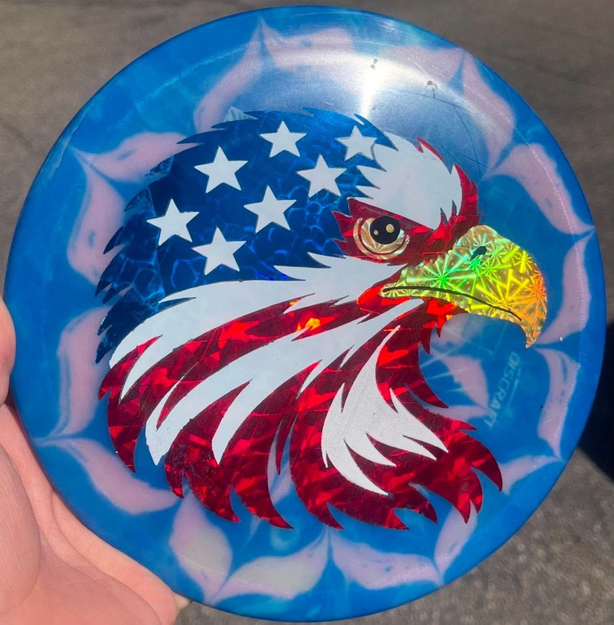 Custom disc work sample 8